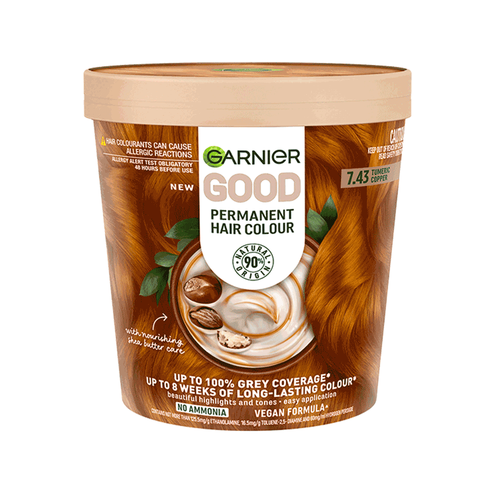 GOOD 7.43 Tumeric Copper Hair Dye